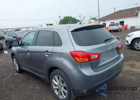 2015 Mitsubishi Outlander Sport Es from USA, damaged, VIN 4A4AP3AU1FE019731